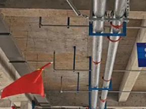 日土管廊支架的安装方法